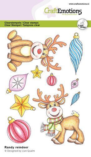 Clearstamps A6 - Birds 4 Christmas Carla Creaties - 1