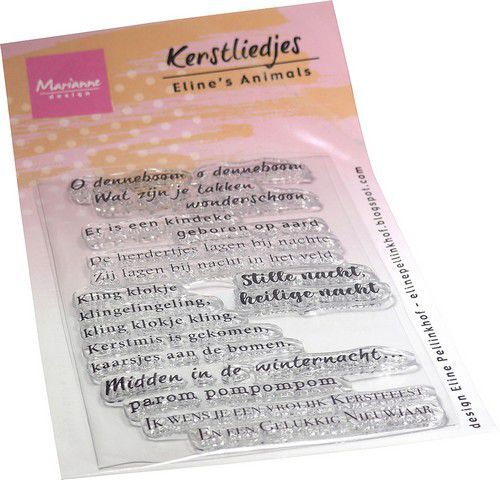 Marianne D Clearstamps Eline‘s Animals - Kerstliedjes