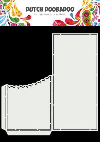 DDBD Card Art Slimline Scallon Basket