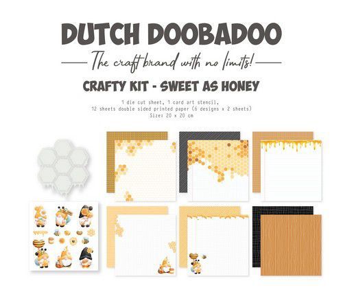 Dutch Doobadoo Crafty Kit Sweet as Honey