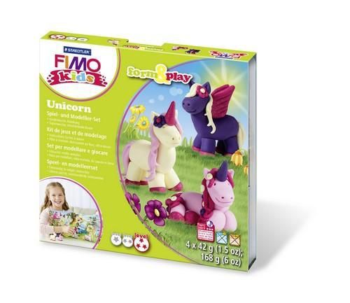 Fimo kids form&amp;play eenhoorn