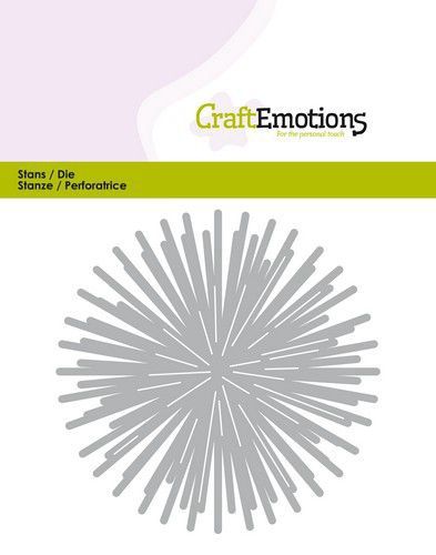 CraftEmotions Die - ster stralen