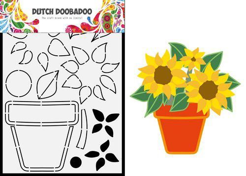 Dutch doobadoo cart art Zonnebloem