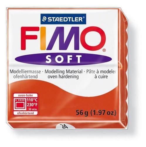 Fimo Soft indisch rood 57 GR