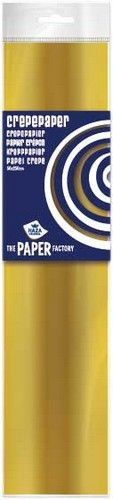 Crepepapier goud