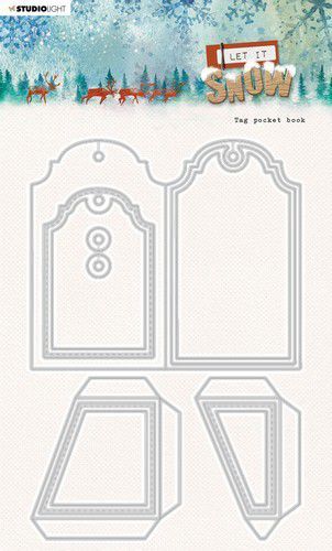Cutting dies let it snow nr.377
