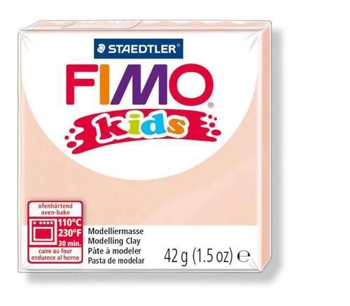 Fimo kids boetseerklei 42g huidskleur 8030-43