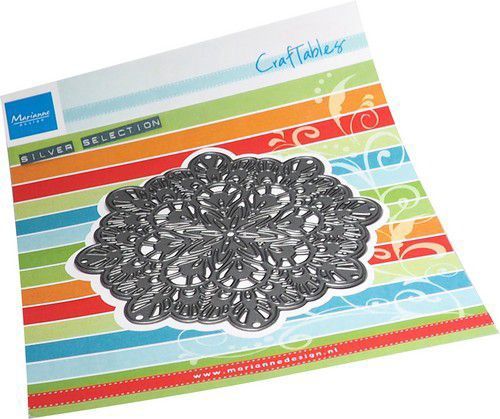 Marianne D Craftable Art texture XL sneeuwvlok CR1609 135x175mm (10-22)