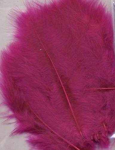 Veren marabou fuchsia 15 st