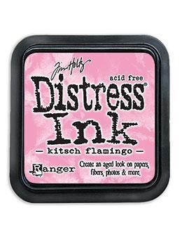 Distress inks pad - kitsch flamingo