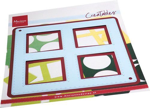 Marianne D Creatable Layout 4 Vierkanten LR0781 150x180mm (Okt-22)