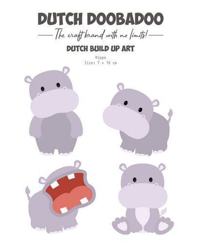 Dutch Doobadoo Build Up Hippo A5