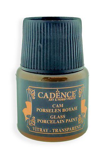 Glas &amp; Porselein verf transparant geel 45 ml