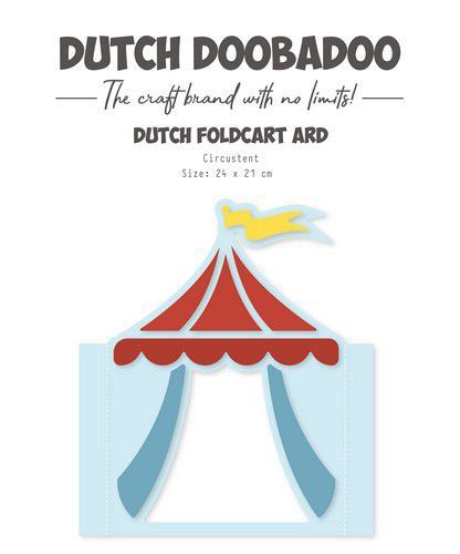 Foldcard art Circustent
