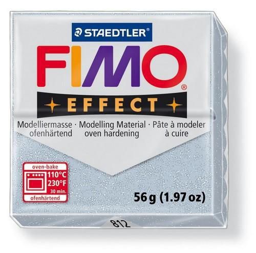 Fimo effect glitter silver