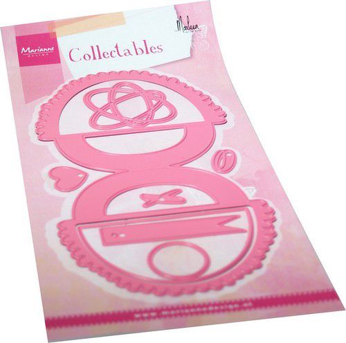 Marianne Design Collectables bagtopper XOXO