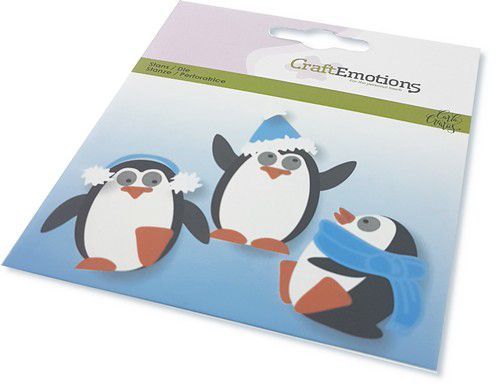 Penguïn Card 11x9cm Carla Creaties