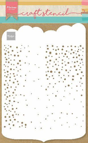 Marianne D Craft Stencil - A4 - Slimline Stippen