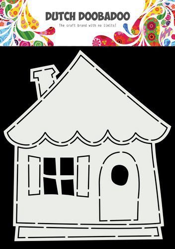 Dutch Doobadoo Card Art Huisje