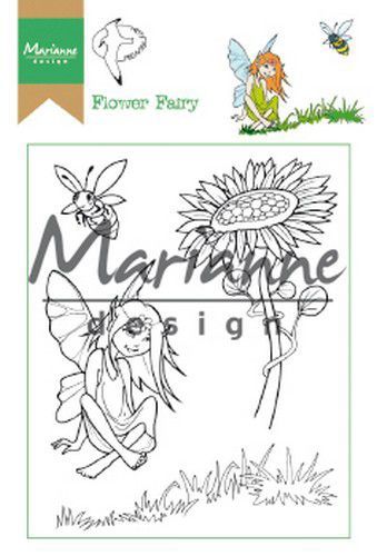 Marianne D clear stamp Hetty&#39;s flower fairy
