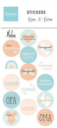 Marianne D Stickers - Opa &amp; Oma