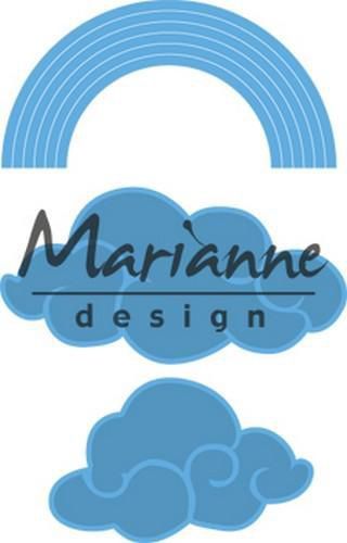 Marianne D Creatable Regenboog en wolken
