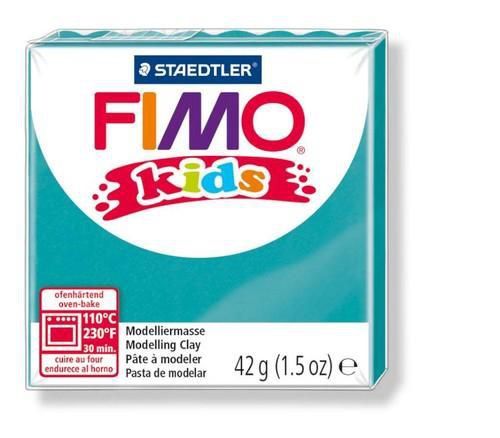 Fimo kids boetseerklei 42g turkoois 8030-39