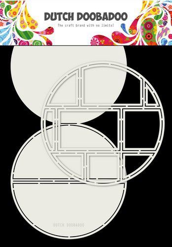 DDBD Card Art Easel card Cirkel