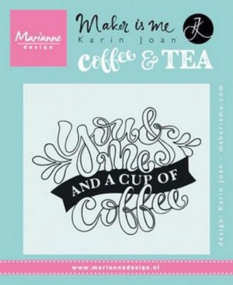 Marianne D stempel You & me and a cup of coffee Marianne D stempel You & me and a cup of coffee