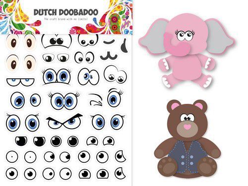 DDBD Dutch Sticker  Art A5 Eyes