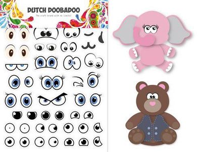 DDBD Dutch Sticker  Art A5 Eyes
