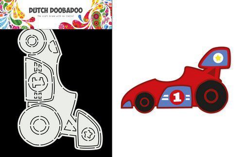 DDBD Card Art A5 Race Car