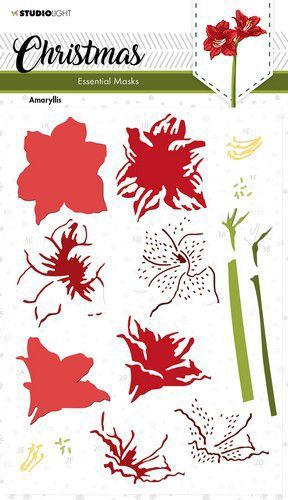 Christmas essential masks Amaryllis