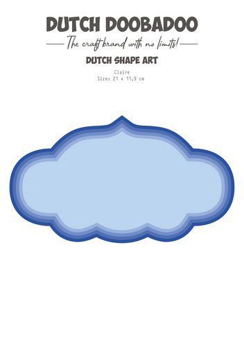 Dutch Doobadoo  Shape-Art Claire A5  (04-23)