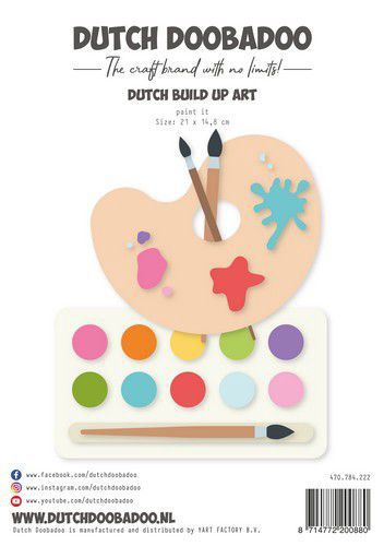 DDBD Build up Painting verfpalet
