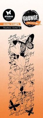 Clear stamp Blue bell flower 391