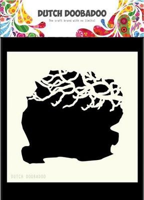 DDBD Mask Art 15x15 Tree Branches