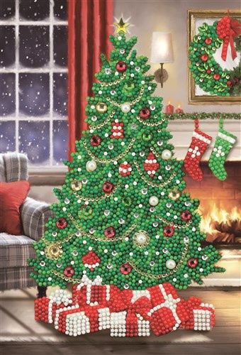 Crystal art Notebook - Twinkling tree
