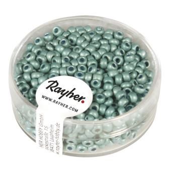 Metallic -rocailles mat 2,5mm turquoise