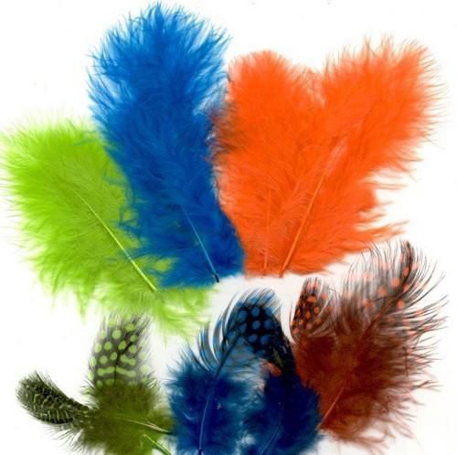 Veren marabou mix neon