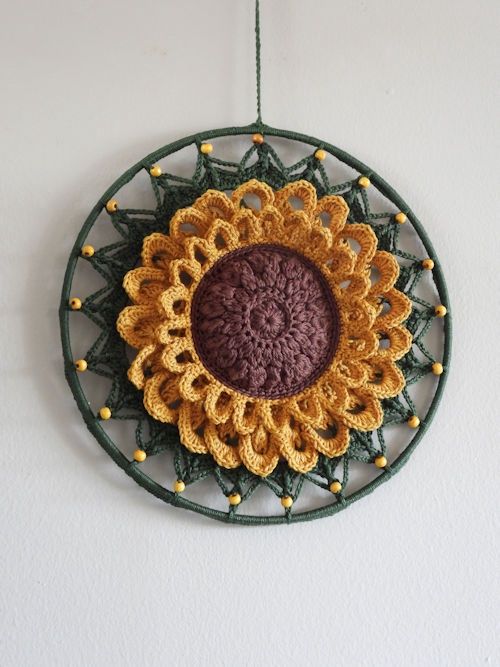 Funny mandala Sunflower