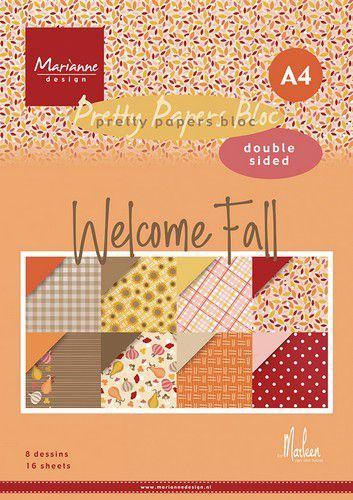 Paperpad Welcome Fall by Marleen