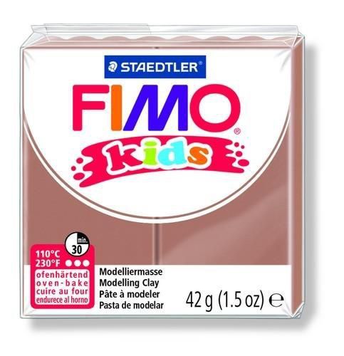 Fimo kids boetseerklei 42g licht bruin 8030-71