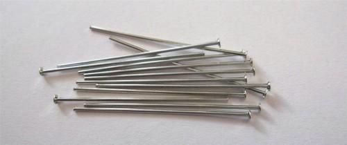 Kettelstiften headpin 32mm zilverkl