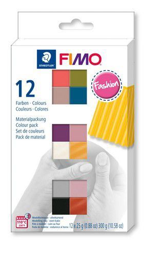 Fimo soft colour pack Fashion 12st
