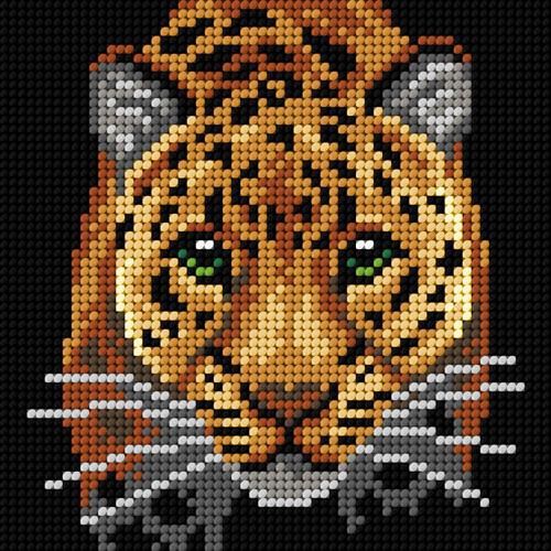 My First Embroidery voorbedrukt stramien Panter