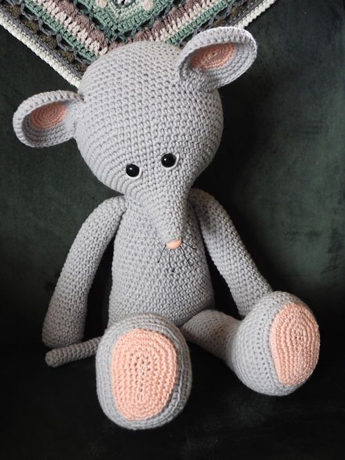 XXL Funny mouse basic grijs