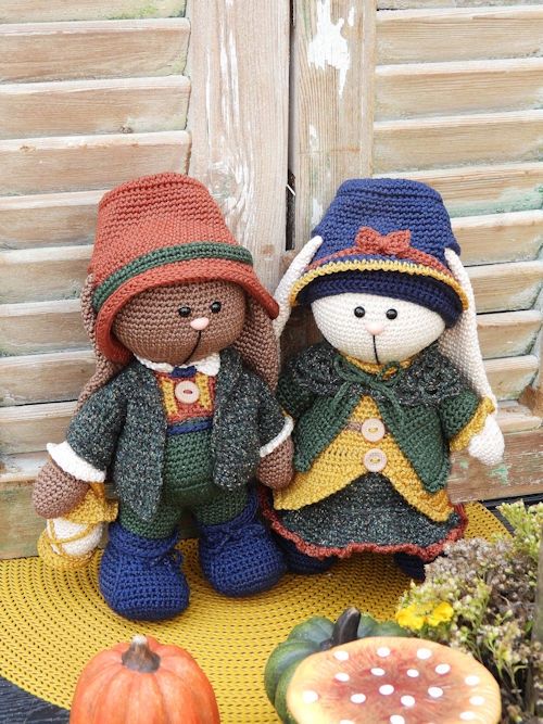 Funny Bunny set Anna &amp; Jacob