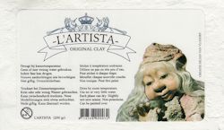 Artista licht gewicht klei (200gr)