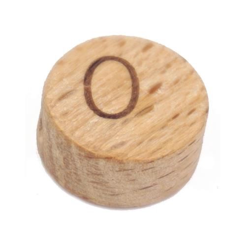Houten letterkralen O